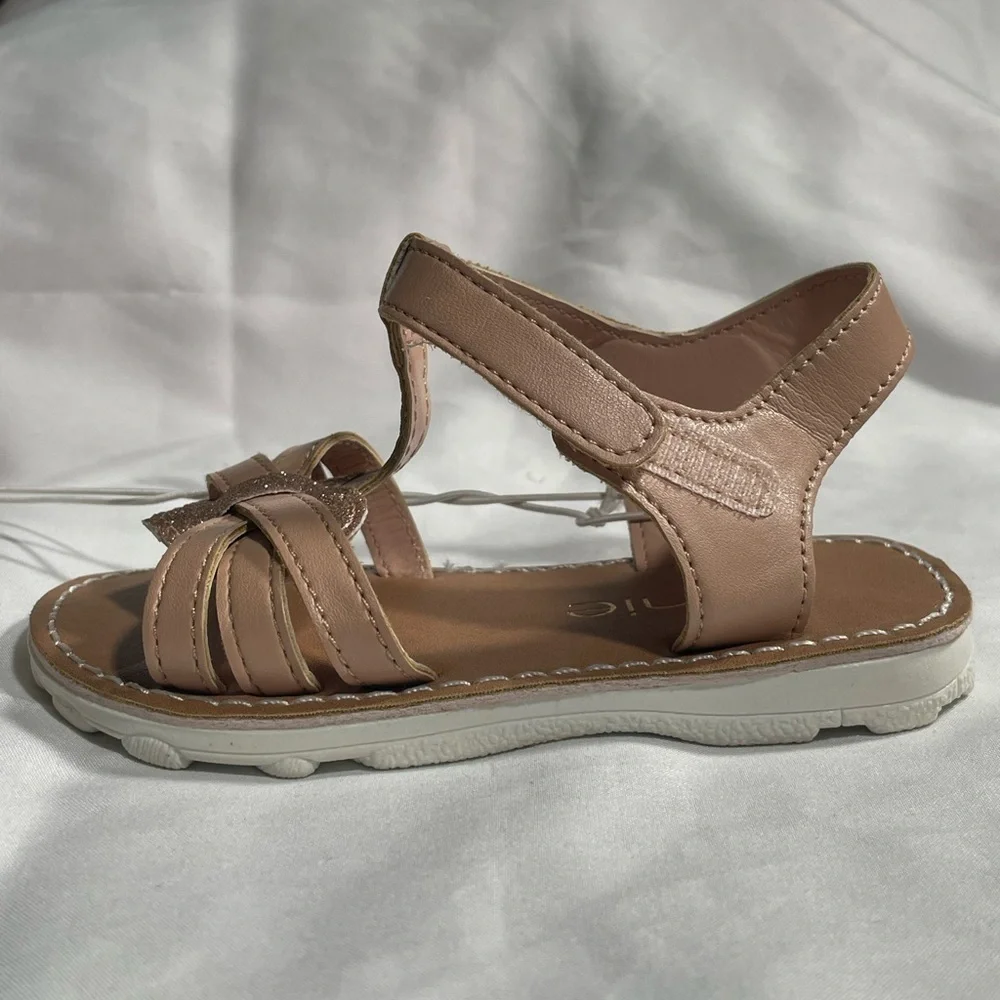 Annie Baby Girls Sandals Strappy Sling Back Open Toe Shoes NWT Sz 6M - Picture 8 of 8
